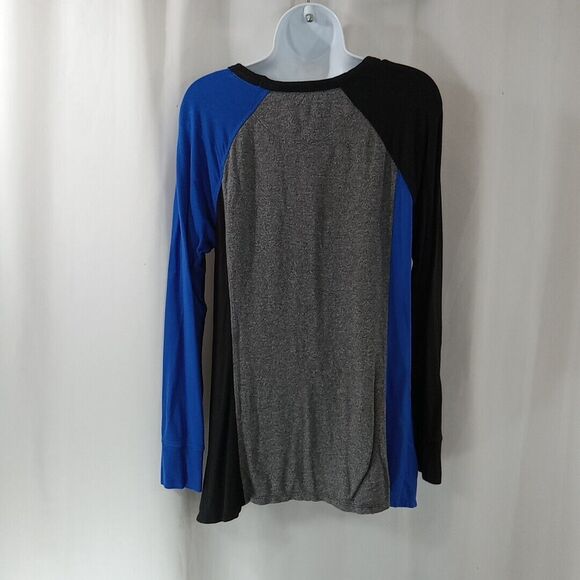 Calvin Klein Performance Stretch Shirt Women's Size Large Striped - Picture 2 of 10